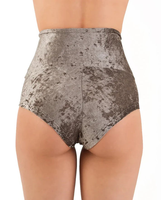 Short Betty Velours Taupe