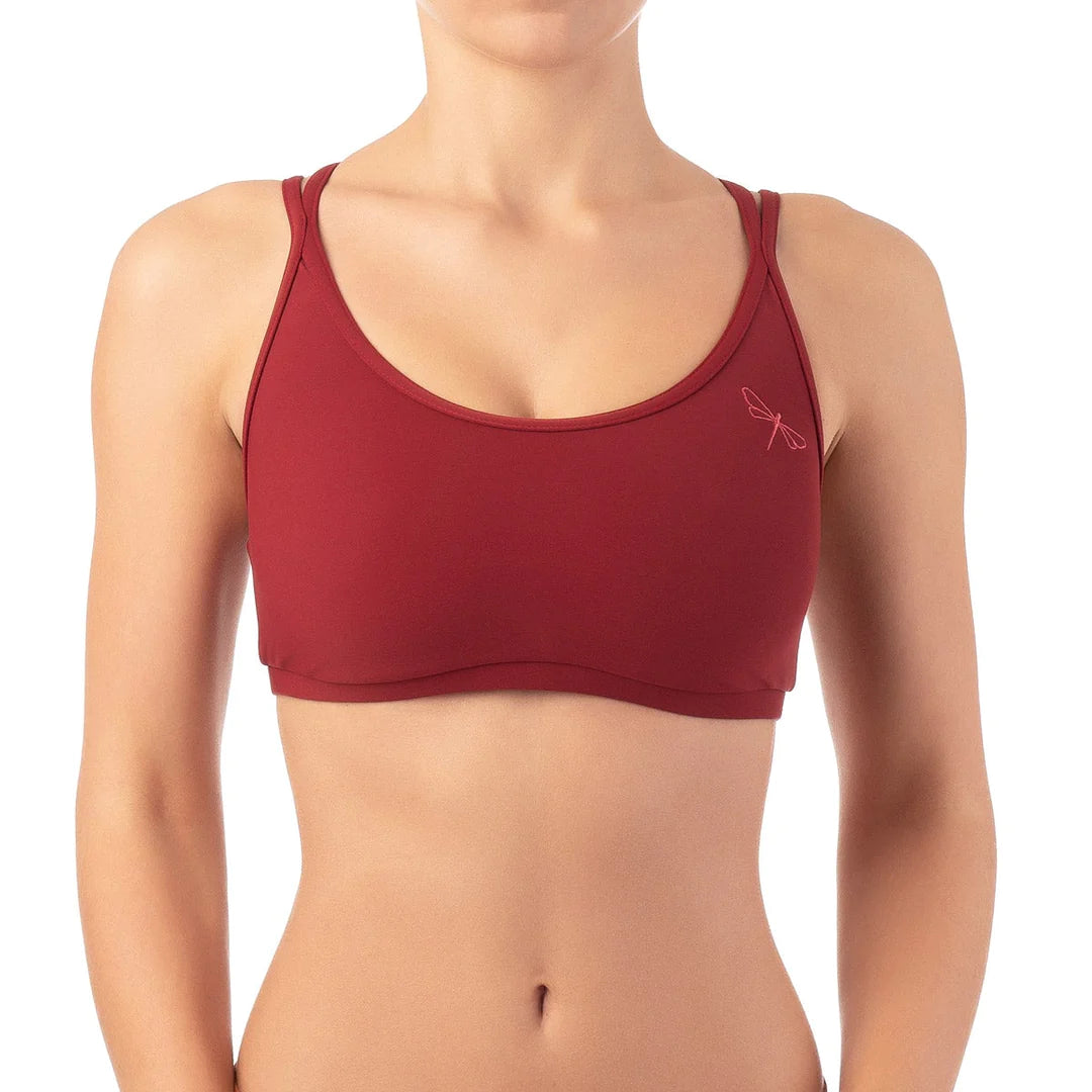 Brassière Nicole Rouge foncé