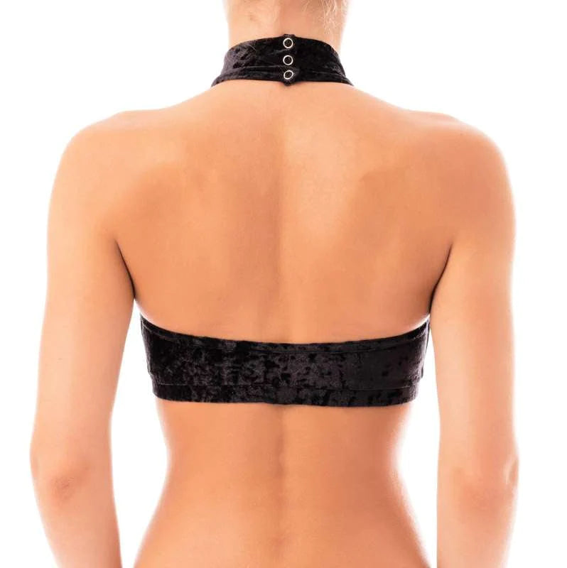 Brassière Lisette Velours Noir