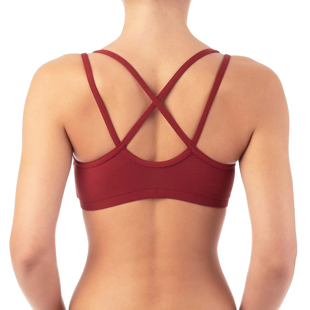 Brassière Nicole Rouge foncé