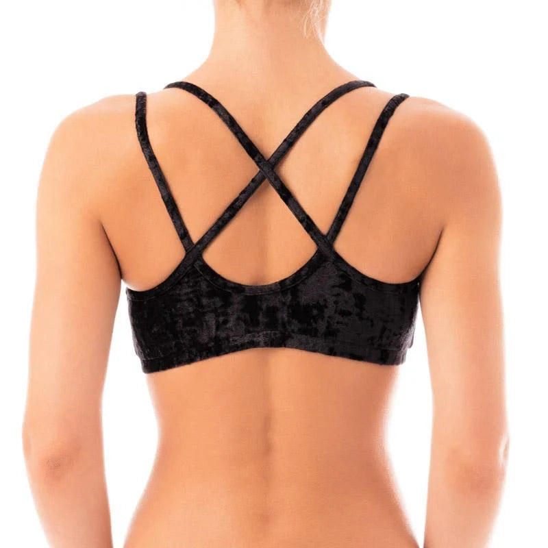 Brassière Nicole Velours Noir