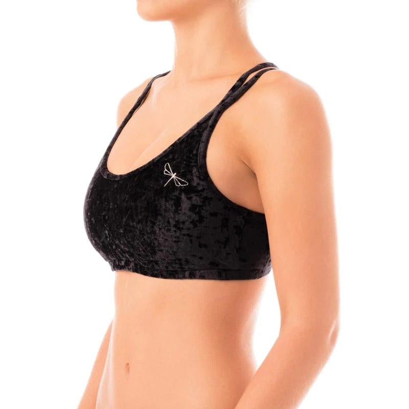 Brassière Nicole Velours Noir