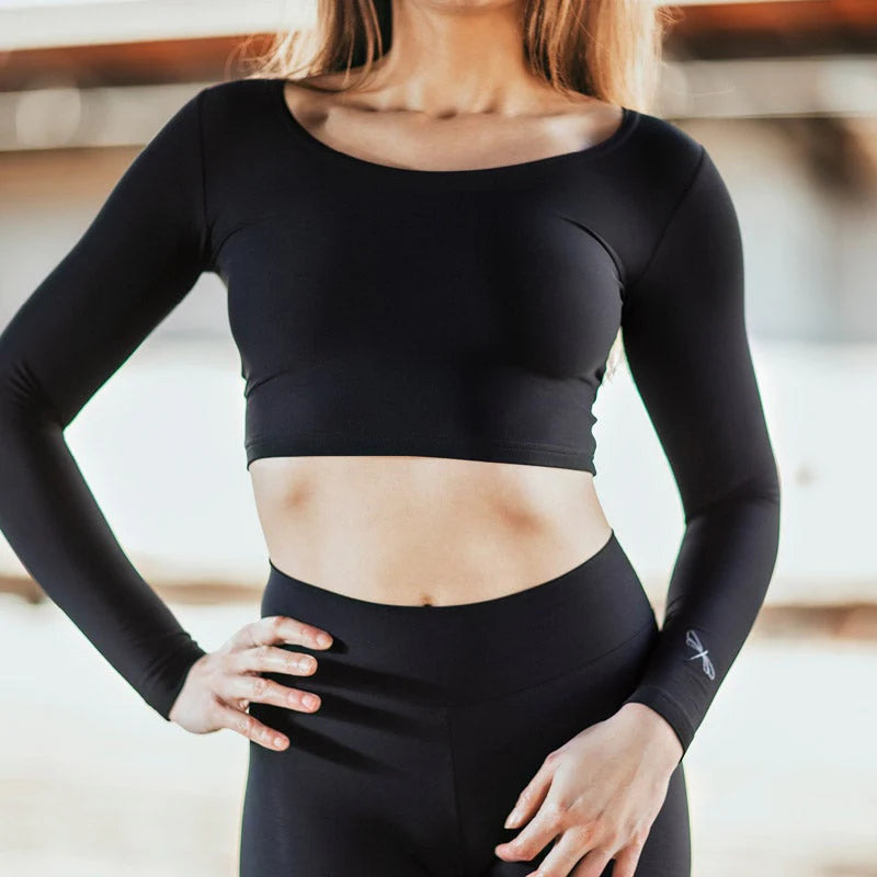 Crop Top Pavi Noir