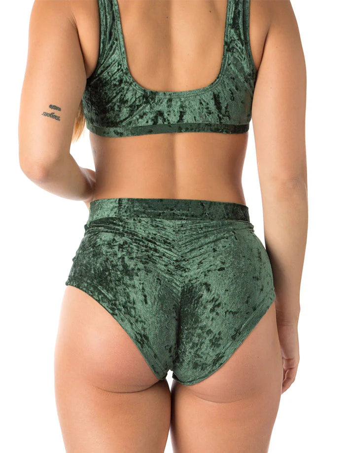 Short Lola Velours Vert